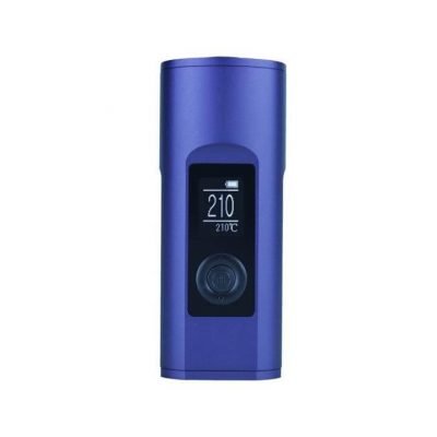A blue Arizer Solo 2 vaporizer, portable and powerful
