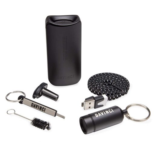The Davinci IQ vaporizer comes with essential extras
