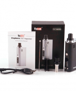 The Explore comes with everything needed to enjoy vaping