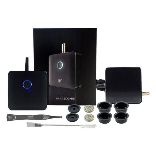 The Haze Square Pro comes with everything needed to vape right away