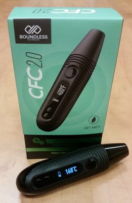 Boundless CFC 2.0 beside packaging