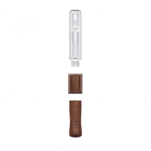 Marley Natural Glass And Walnut Steamroller - Image 2