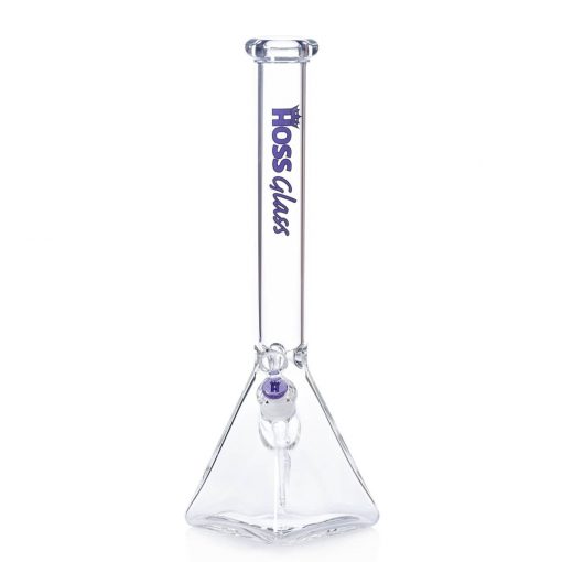 Hoss Bong H055 - 7mm Pyramid Base Beaker (18") - Image 11