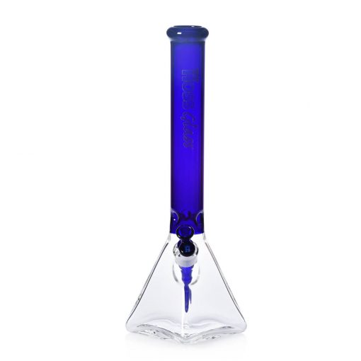 Hoss Bong H056 - Pyramid Beaker Half Colored (18") - Image 5