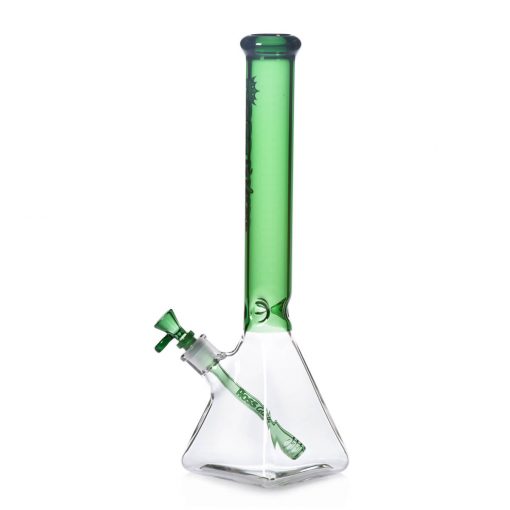 Hoss Bong H056 - Pyramid Beaker Half Colored (18") - Image 21