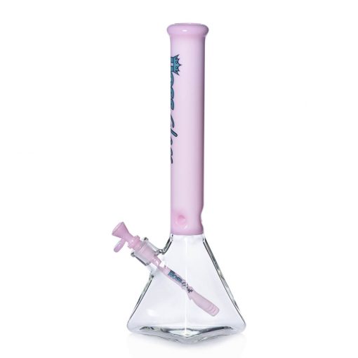 Hoss Bong H056 - Pyramid Beaker Half Colored (18") - Image 15