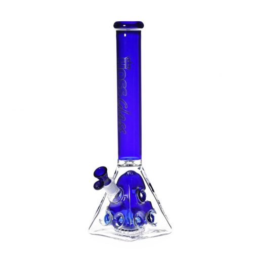 Hoss Glass H145 - Holey Pyramid Beaker with Colored Top and Inner Section (18") - Image 7