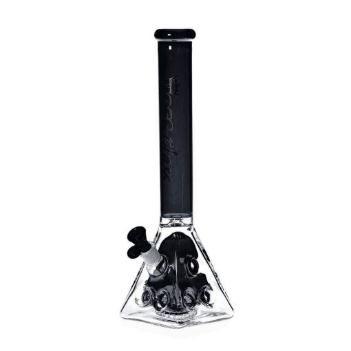Hoss Glass H145 - Holey Pyramid Beaker with Colored Top and Inner Section (18") - Image 9