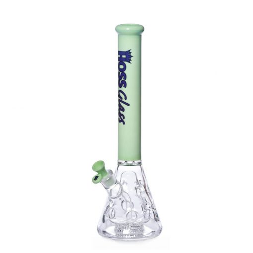 Hoss Bong H149- Holey Beaker with Colored Top (18") - Image 2