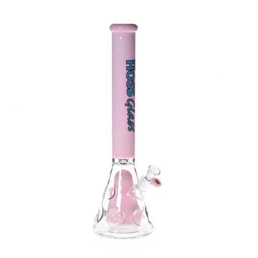 Hoss Bong H150 - Holey Beaker with Colored Top and Inner Section (18") - Image 9