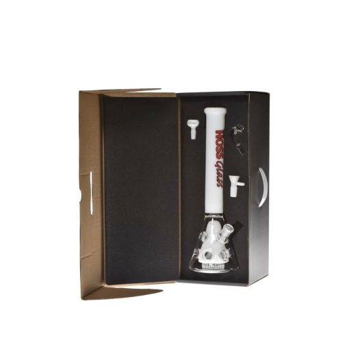 Hoss Bong H150 - Holey Beaker with Colored Top and Inner Section (18") - Image 8