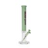 Hoss Bong H166 - Straight Tube with Colored Top (18")