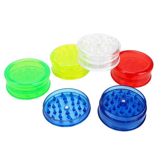 3-piece Acrylic Grinder 58mm with Storage Compartment - Image 2