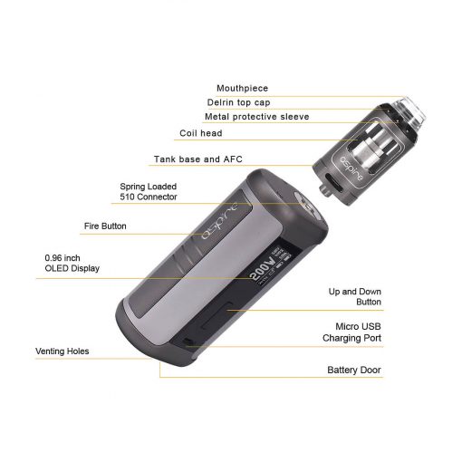 Aspire Speeder Kit Exploded View