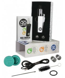 Pulsar Go Series 2-in-1 Wax Smoker Vaporizer Mouthpiece Box Contents