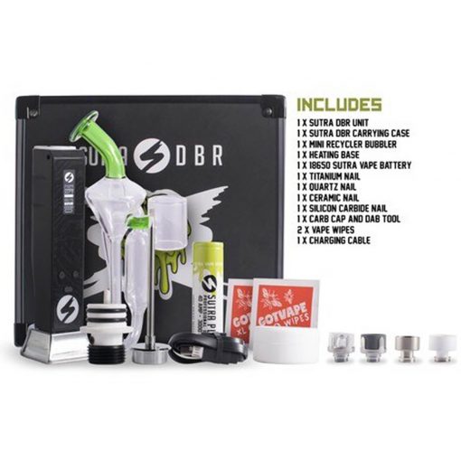 Sutra Vape DBR Portable eNail Kit Box Contents