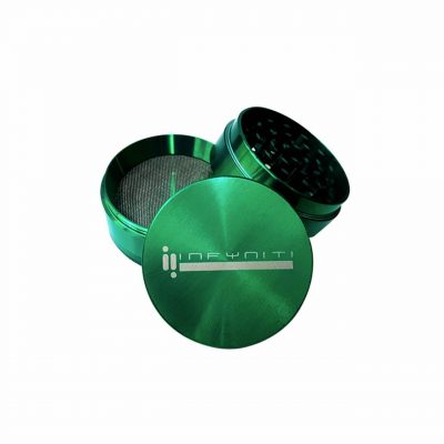 4-piece 55mm aluminum grinder with kief catcher