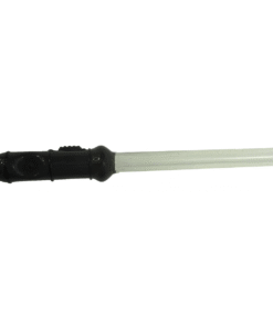 Atomic Kumquat Saber Pipe by Chameleon Glass Side