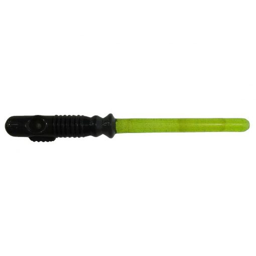 Green Saber Pipe by Chameleon Glass