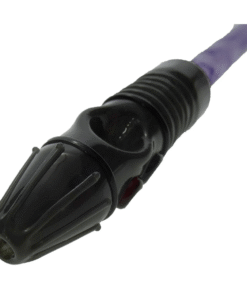 Purple Saber Pipe by Chameleon Glass Handle