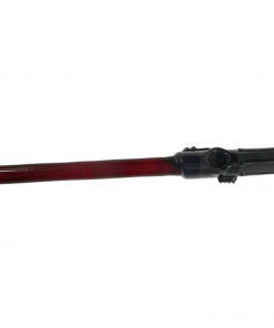 Red Saber Pipe by Chameleon Glass Side