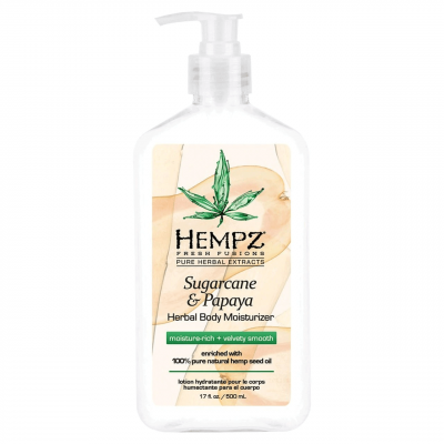 Hempz Herbal Body Moisturizer - Sugarcane & Papaya 17oz