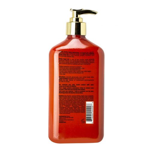 Hempz Herbal Moisturizer Pumpkin Spice & Vanilla Chai 17oz Back