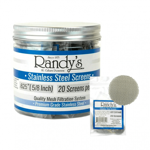 Randys Stainless Steel Screen Jar 625