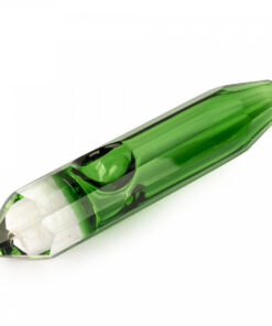 4.5 Crystal Hand Pipe Green