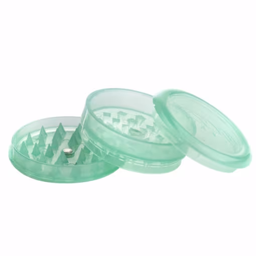 Piranha 3-Piece Acrylic Grinder Disassembled