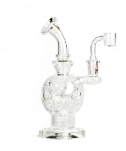 Gear Premium 7.5" Tall Mini Swiss Globe Concentrate Bubbler W/UFO Perc