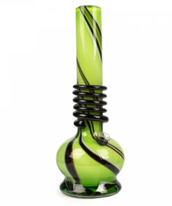 13" Tall Retro Glass Rouge Tube W/Wrap - Image 2
