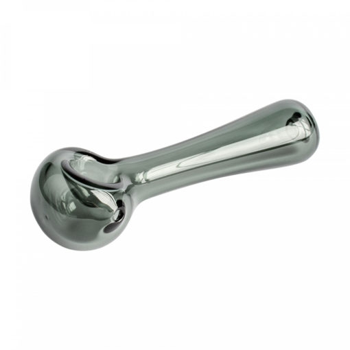 Red Eye Glass 4.5" Solid Color Spoon Handpipe - Image 5