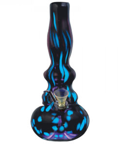 12" Tall Retro Glass Glow-In-The-Dark Worf Tube