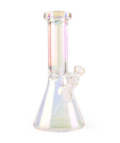 Red Eye Tek 10" Tall Metallic Terminator Finish Hex Top Beaker Tube - Image 2