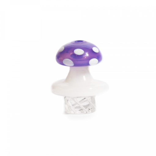 Red Eye Glass  Mushroom Whirlpool Carb Cap - Image 3