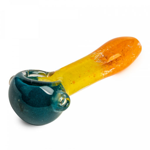 Red Eye Glass 3.5" Small Fritter Hand Pipe - Image 4