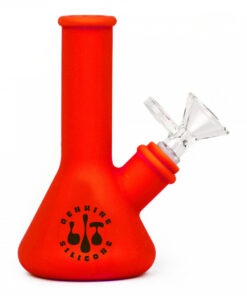 5"  Beaker Water Pipe W/Glass Pull-Out - Image 3