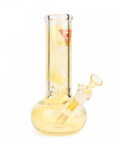Red Eye Glass 9" Tall 7mm Thick  Bubble Tank Tube W/G-On-G Pull-O