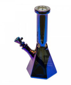 Red Eye Tek 12" Tall Terminator Finish Hex Base Beaker Tube