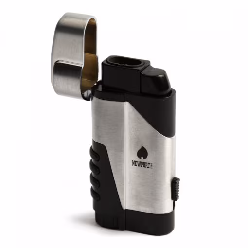 Newport Dual Flame Pocket Torch Lighter - Image 3
