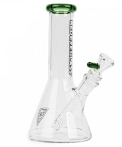 Red Eye Glass 8" Tall Beaker Tube - Image 3