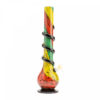16" Tall Retro Glass Zurich Tube W/Wrap