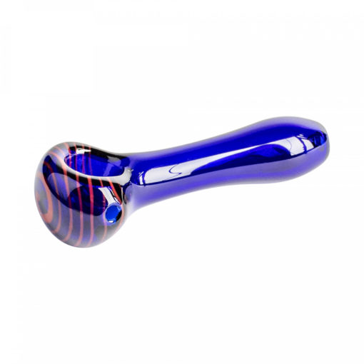 Red Eye Glass 3.25" Econo W/Swirl Handpipe - Image 2