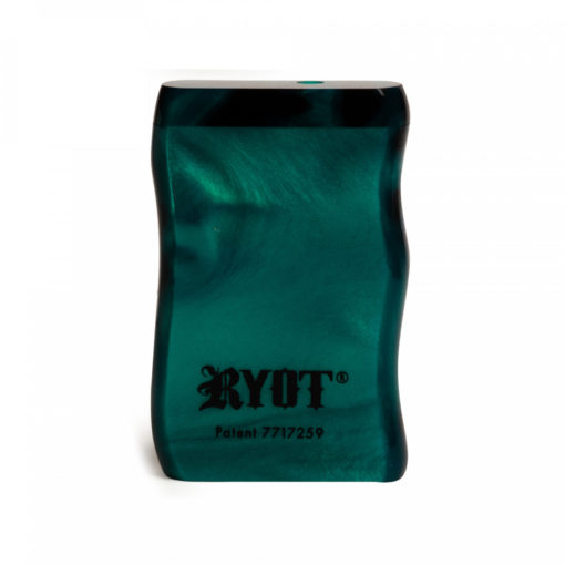 Short Acrylic Magnetic Taster Box with Black Anodized Cig bat loaded - Image 4