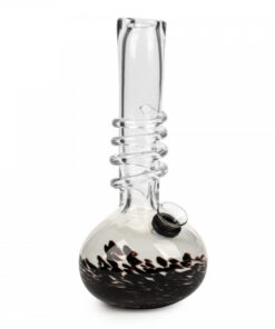 7" Tall Retro Glass Original Tube W/Wrap