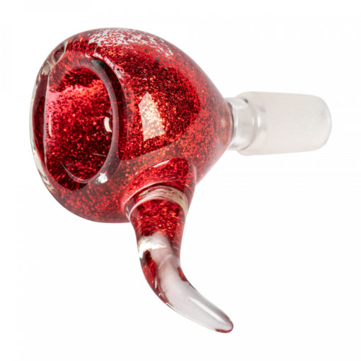 Red Eye Glass 14mm Glass-On-Glass Sparkle Liquid Pull-Out - Image 6