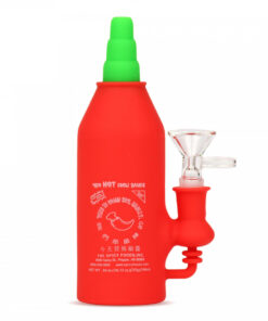 6.5"  Chilli Bottle Water Pipe W/Glass Pull-Out