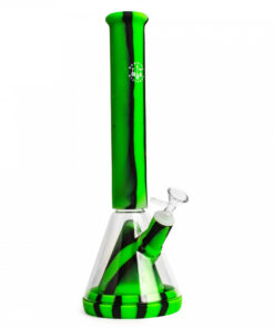 14"  Beaker Perc Tube W/Glass Chamber Pull-Out - Image 2
