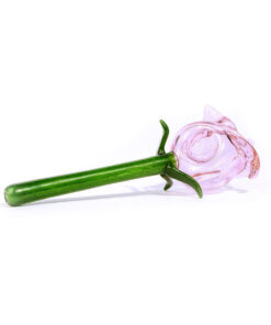 Red Eye Glass 4.5" Rosey Hand Pipe